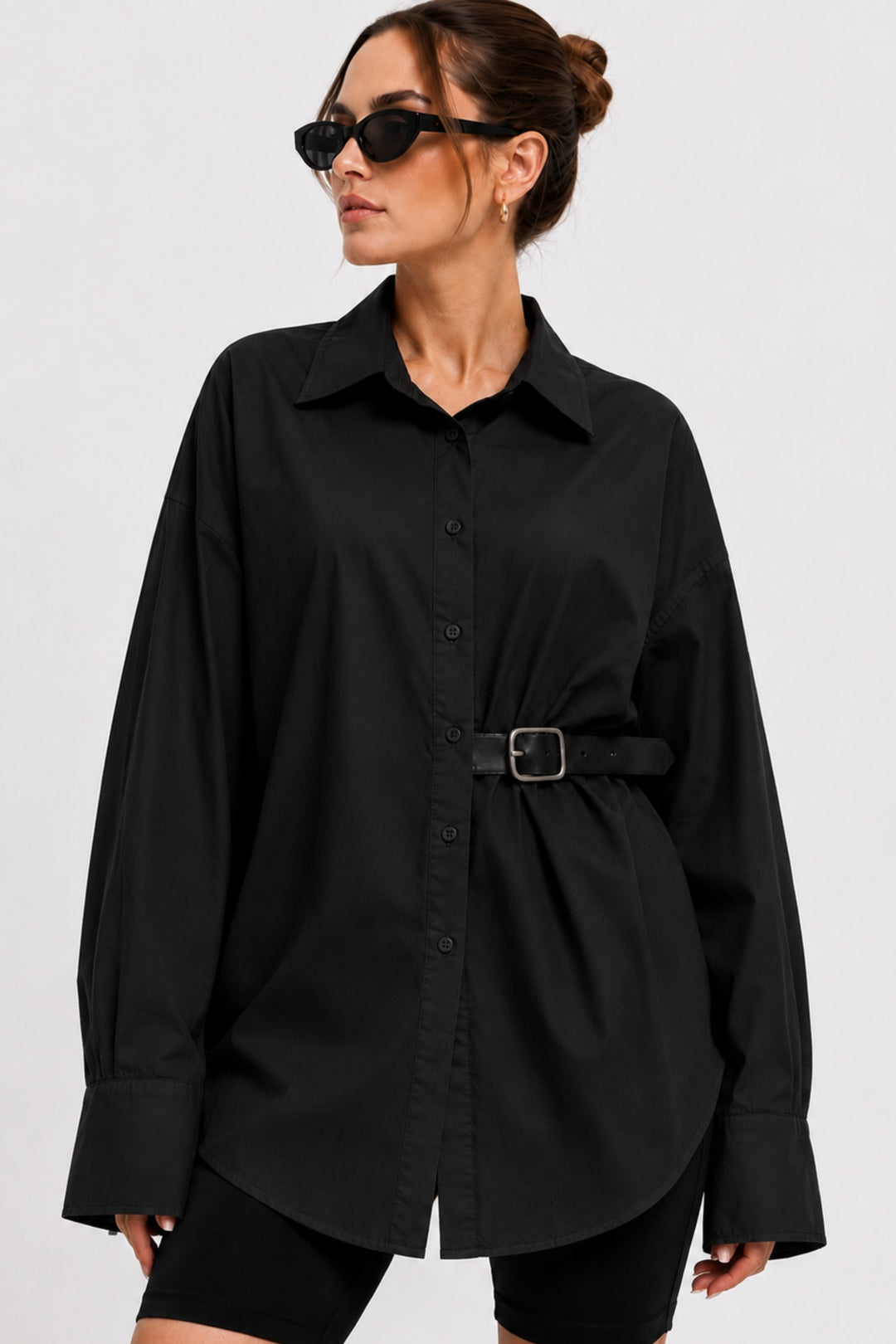 Black shirt for women
