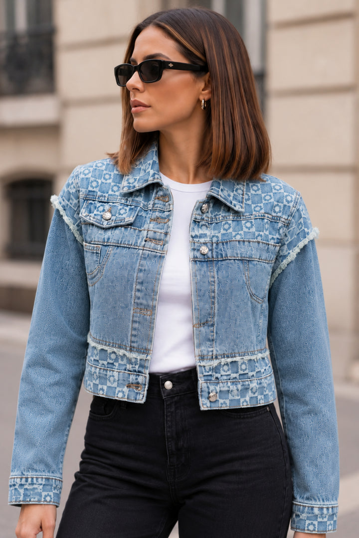 Casual denim jacket women
