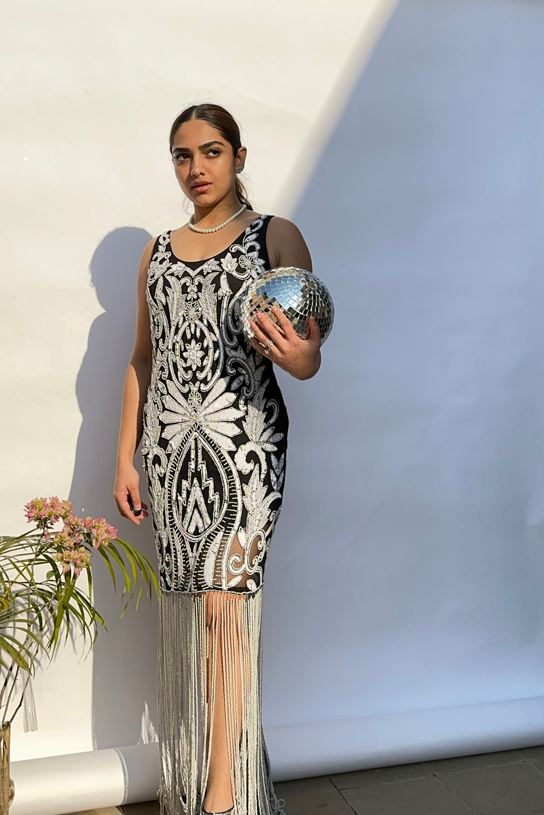 Alice Embroidered Tassel Dress Nolabels.in