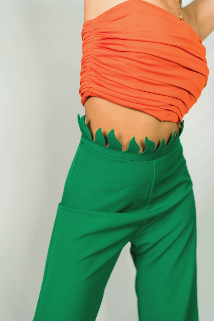 The Fire Pants in Green Nolabels.in